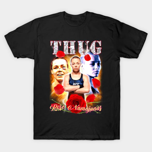 Thug Rose Bootleg T-Shirt by RetroVania